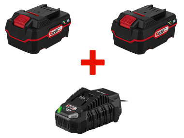 PARKSIDE® Lot 2 Batteries + Chargeur 4Ah 20V - Performance et Autonomie