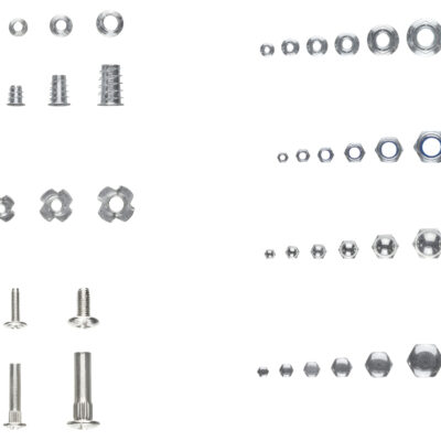 PARKSIDE® Set de Boulons et Vis en Acier Zingué - 1222 Pièces