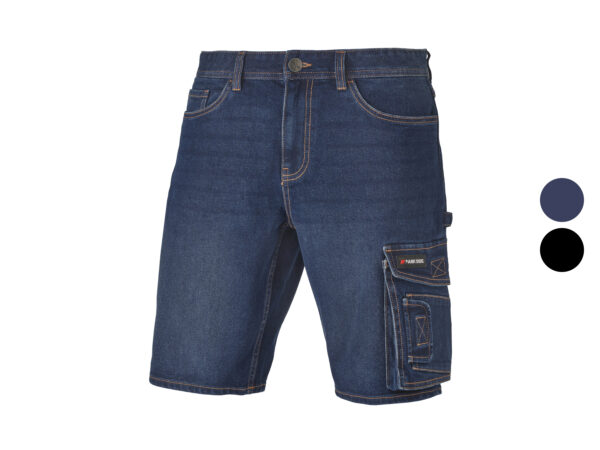 PARKSIDE® Short de Travail en Jean Homme Confortable et Pratique