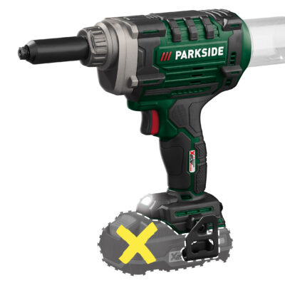PARKSIDE Riveteuse Sans Fil 20V - Rivetage Facile et Rapide