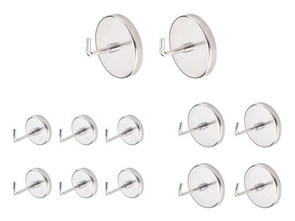 PARKSIDE® Kit Crochets Magnétiques Puissants - Fixation Facile