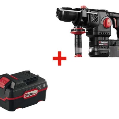 PARKSIDE PERFORMANCE® Marteau Perforateur Sans Fil 20V + Batterie 4Ah