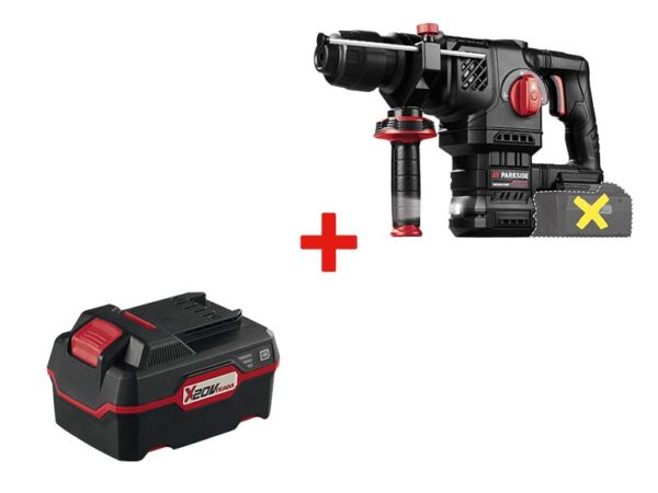 PARKSIDE PERFORMANCE® Marteau Perforateur Sans Fil 20V + Batterie 4Ah