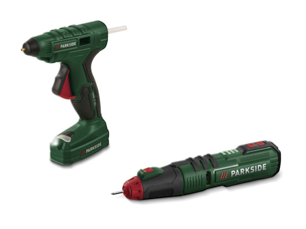 PARKSIDE Pistolet à Colle & Graveur Sans Fil 4V - Polyvalence Garantie!