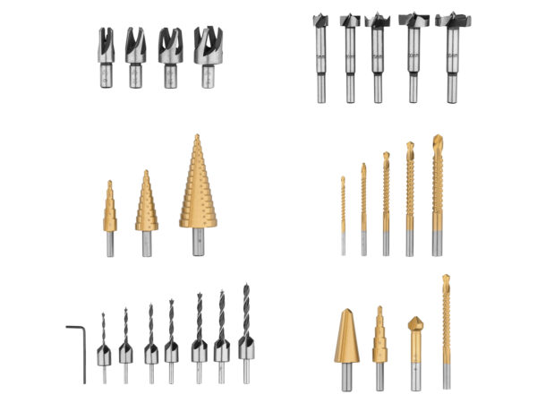 PARKSIDE® Set de Forets Spéciaux PSB 6 A1 - Percez Tout !