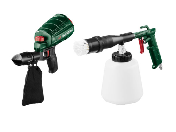 PARKSIDE® PDSP 1000 E6 : Kit de Sablage Pneumatique & Nettoyage