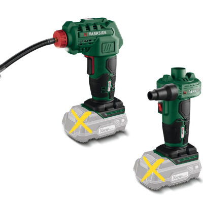 PARKSIDE® PAK 20-Li B2 : Compresseur et Pompe à Air Sans Fil 20V