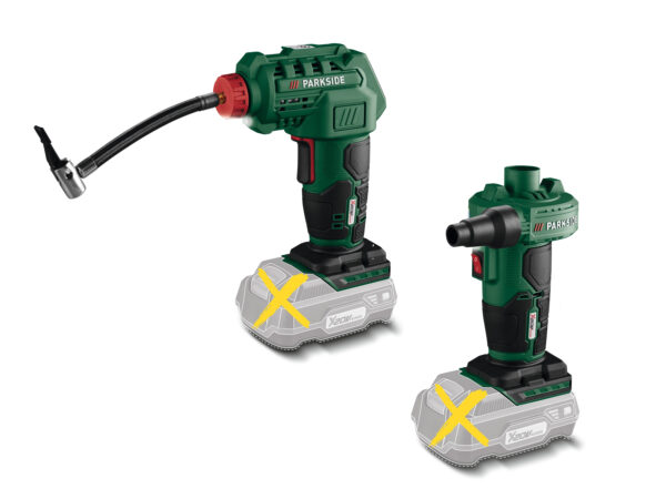 PARKSIDE® PAK 20-Li B2 : Compresseur et Pompe à Air Sans Fil 20V