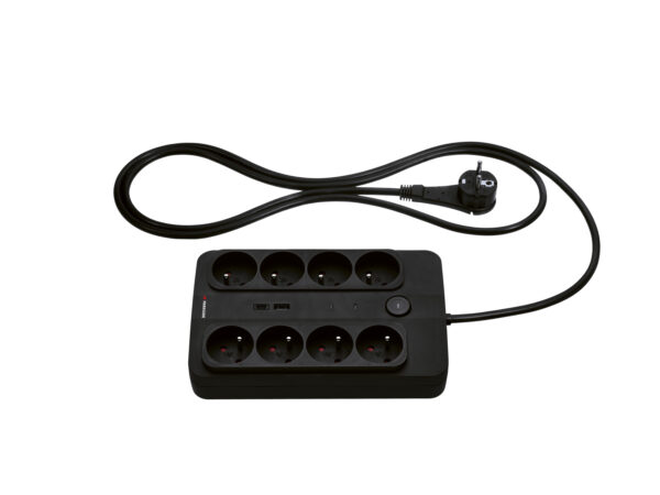 Multiprise PARKSIDE® 8 Prises + USB : Protection et Charge Rapide