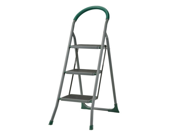 Escabeau Pliant PARKSIDE® - 3 Marches Antidérapantes, Sécurité Maximale