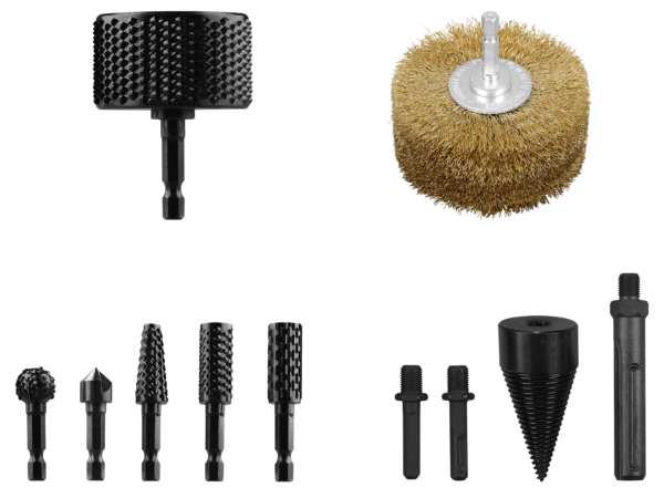 PARKSIDE Accessoires Bois : Râpes, Brosses, Mèches pour le Bois