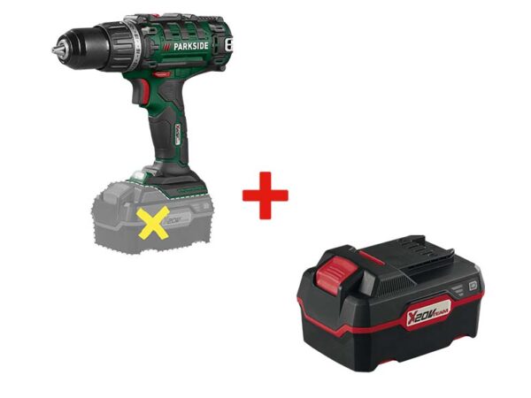 PARKSIDE® Perceuse-visseuse sans fil 20V + Batterie - Performance et Autonomie