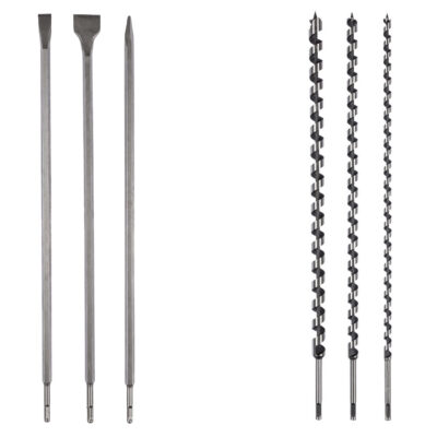 Set de Burins et Mèches à Bois SDS-Plus Parkside (Longueur 600 mm)