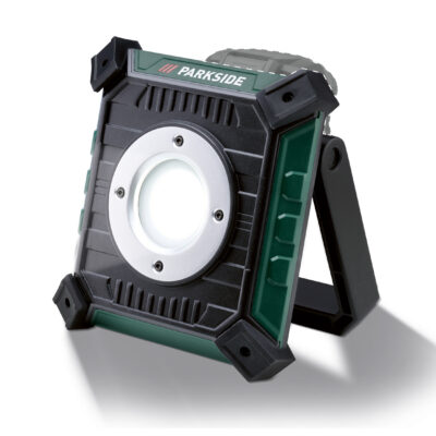 Lampe de Chantier LED Sans Fil PARKSIDE® 20V - Puissante et Orientable
