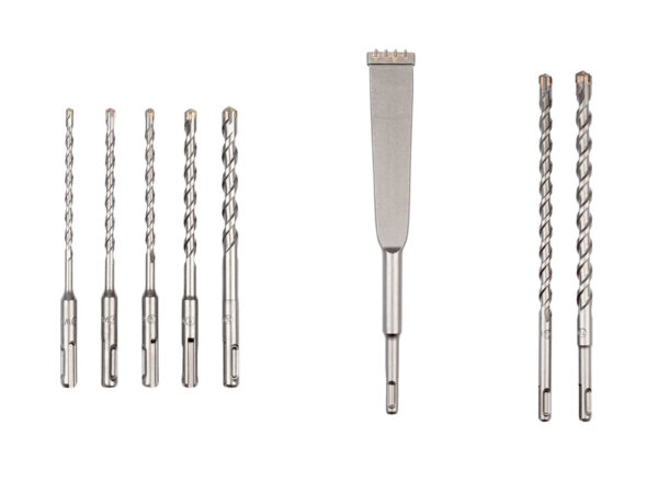 PARKSIDE PERFORMANCE® Set Forets & Burins SDS-plus - Performance Ultime