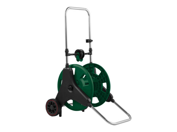 Chariot Dévidoir de Tuyau d'Arrosage Parkside (Capacité 60m)