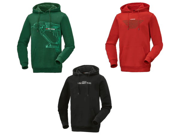 Sweat à Capuche Homme PARKSIDE® : Confort Éco-Responsable