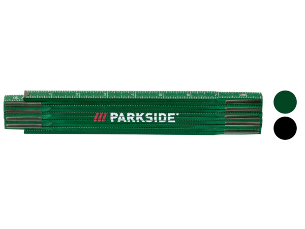 PARKSIDE® Mètre Pliant 2m avec Encliquetage 90° Précision Maximale
