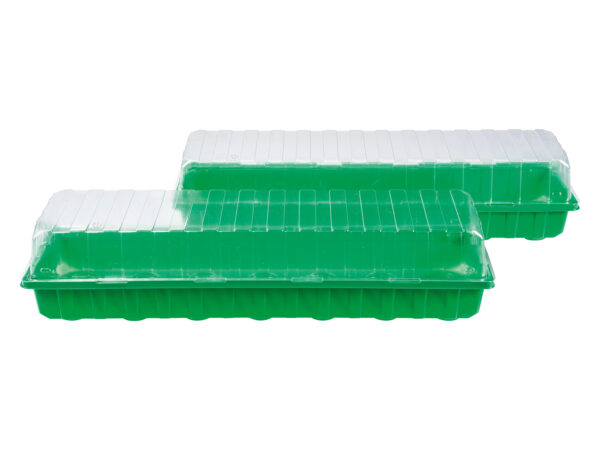 PARKSIDE® Lot de 2 Mini Serres pour Semis et Boutures