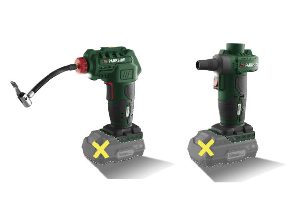 PARKSIDE® : Pompe à Air & Compresseur Sans Fil 20V - Gonflez Facilement !