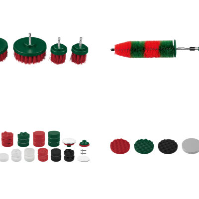 PARKSIDE® Kit de Brosses Voiture : Nettoyage & Polissage Complet
