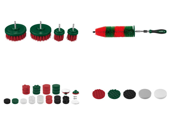 PARKSIDE® Kit de Brosses Voiture : Nettoyage & Polissage Complet