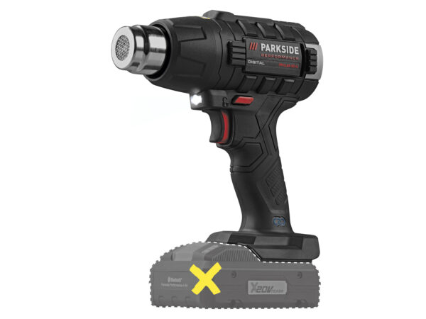 PARKSIDE PERFORMANCE® Décapeur Thermique Sans Fil 20V - Puissance et Précision