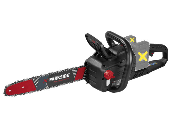 Tronçonneuse sans fil PARKSIDE PERFORMANCE® 40V - Coupe Efficace