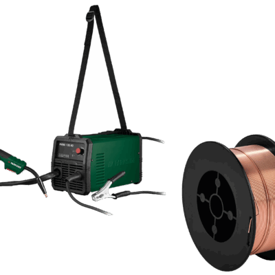 PARKSIDE Poste à Souder Inverter Fil Fourré + Fil Acier 0.6mm