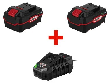 PARKSIDE® Lot 2 Batteries 4Ah + Chargeur 20V - Performance et Autonomie
