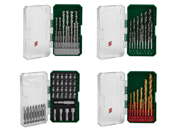 PARKSIDE® Jeu de Forets et Embouts PBB 4 B2 - 97 Pièces