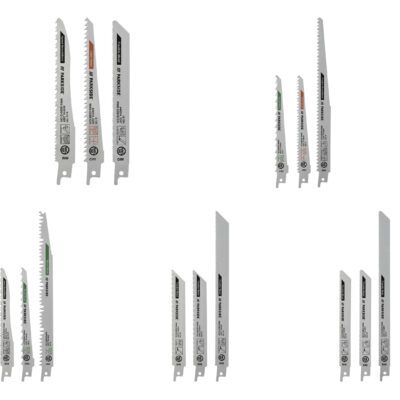 PARKSIDE® Set 3 Lames de Scie Sabre : Coupe Bois et Métal