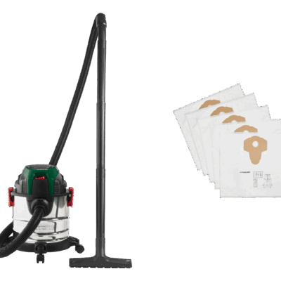PARKSIDE Aspirateur Eau et Poussière 12L + Sacs 20L