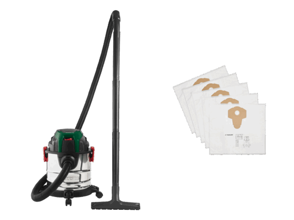 PARKSIDE Aspirateur Eau et Poussière 12L + Sacs 20L