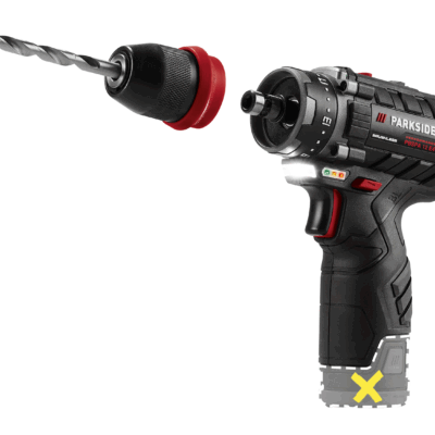 PARKSIDE PERFORMANCE® Perceuse-visseuse sans fil 12V - Puissance et Performance