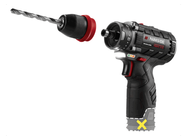 PARKSIDE PERFORMANCE® Perceuse-visseuse sans fil 12V - Puissance et Performance