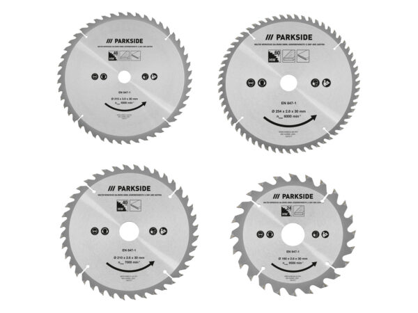 PARKSIDE® Lame de Scie Circulaire : Coupe Précise & Durable