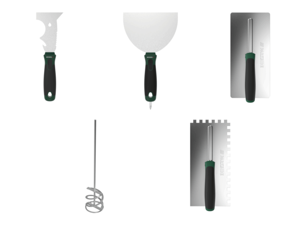 PARKSIDE® Spatule, Platoir & Mélangeur - Outils de Plâtrage & Peinture