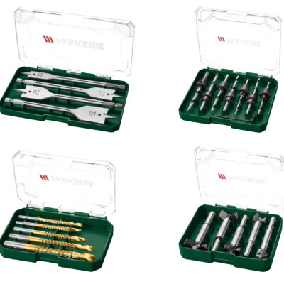 PARKSIDE® Set de Forets, Fraises & Mèches pour Bois et Métal