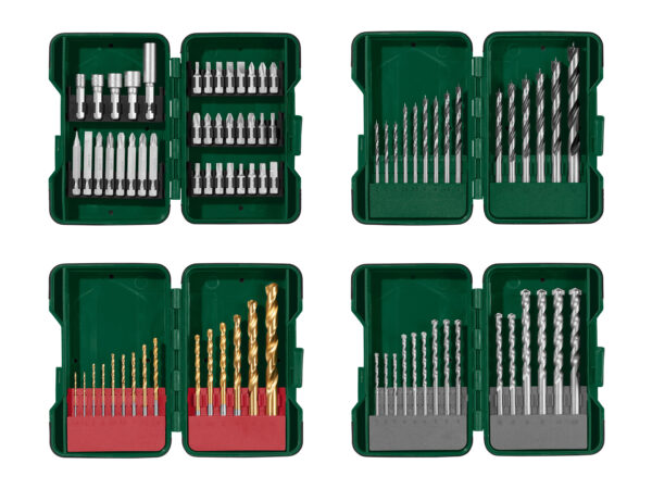 PARKSIDE® Set Forets & Embouts PBB 4 C2 - 92 Pièces