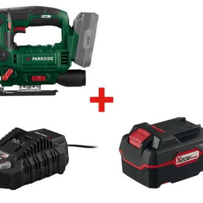 PARKSIDE Scie Sauteuse Pendulaire Sans Fil 20V + Batterie + Chargeur