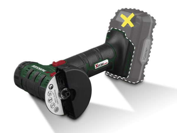 PARKSIDE Meuleuse d'angle sans fil 20V - PWSAM 20-Li A1