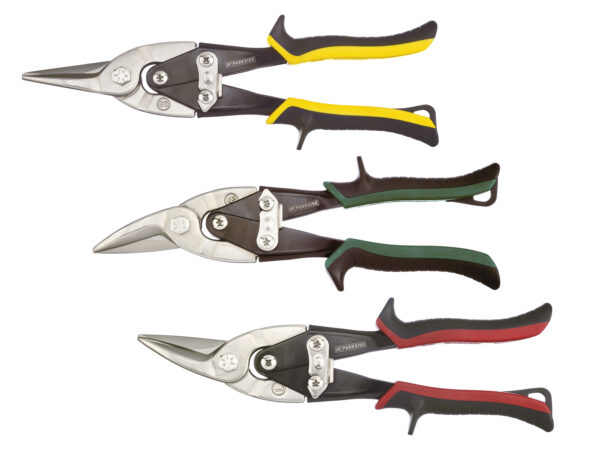 PARKSIDE® Set de Cisailles à Tôle : Coupe Précise et Ergonomique