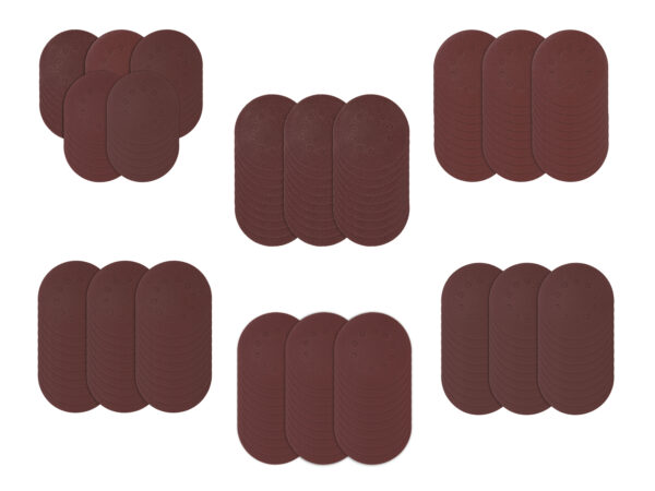 PARKSIDE® Set 30 Papiers Abrasifs Ponceuse Multi-Supports Ø18cm