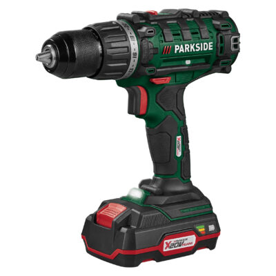 PARKSIDE Perceuse-Visseuse Sans Fil 20V + Accessoires