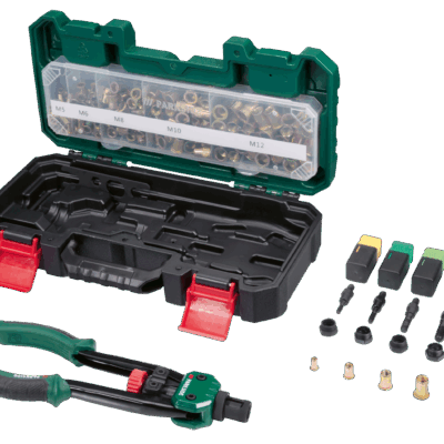 PARKSIDE® Set Pince à Sertir Écrous : Créez des Filetages Solides