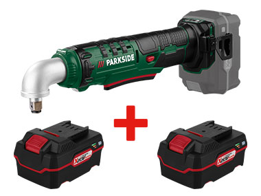 PARKSIDE® Visseuse d'Angle à Choc 20V + 2 Batteries - Puissance et Flexibilité