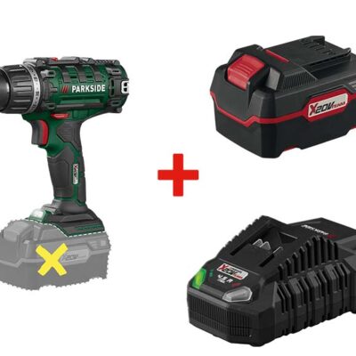 PARKSIDE® 20V Perceuse-Visseuse Sans Fil + Batterie + Chargeur