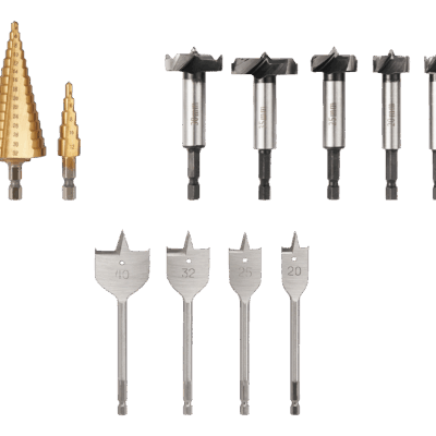 PARKSIDE® PSB 3 A1 : Set de Forets et Mèches pour Bois & Métal