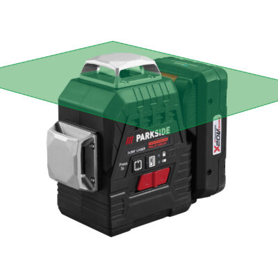 PARKSIDE PERFORMANCE® Niveau Laser Croix sans Fil 20V avec Batterie